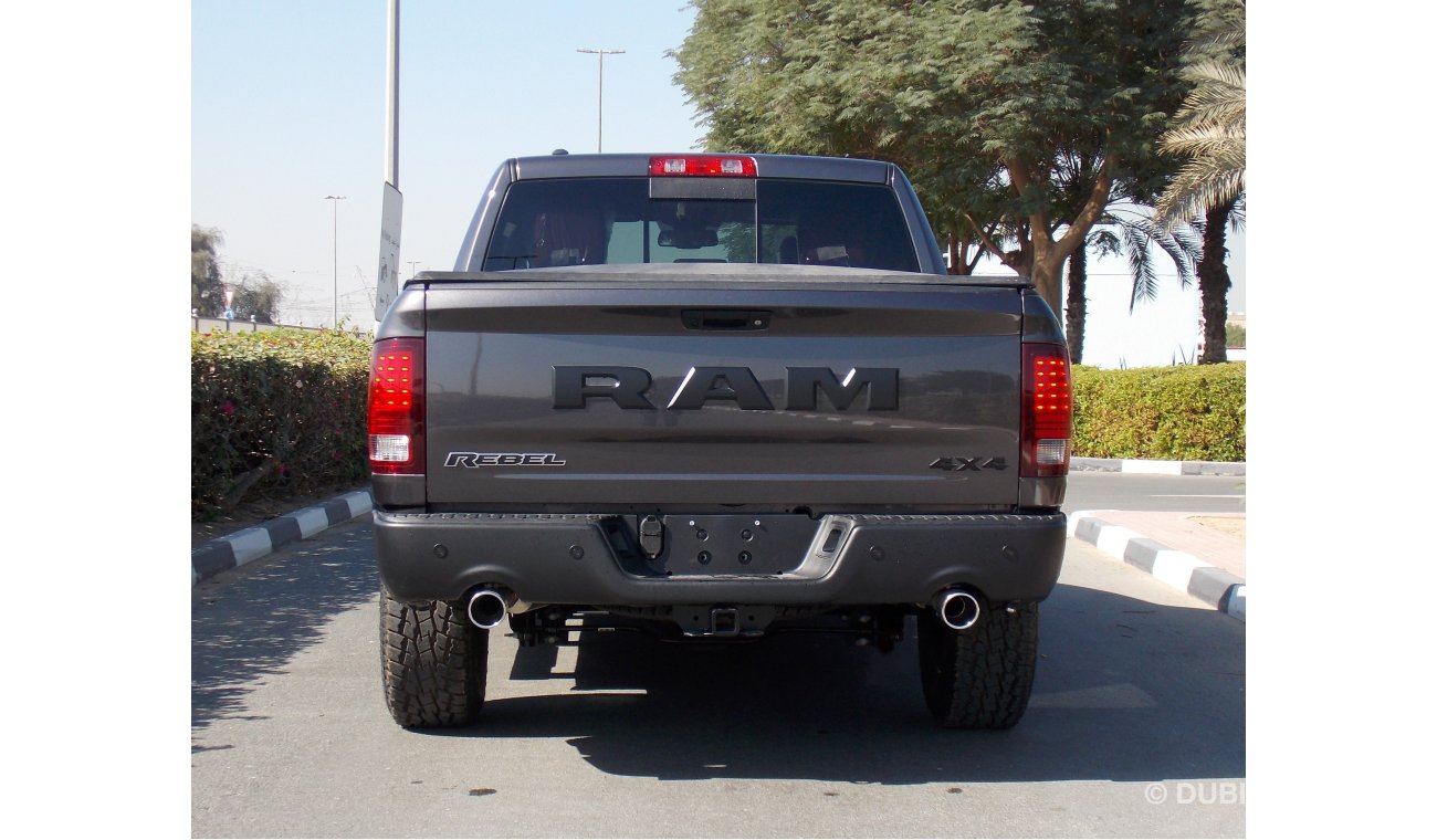 RAM 1500 2017 # Dodge Ram # 1500 # REBEL # 4X4 # 5.7L HEMI VVT V8 # Fabric Bed Cover # Side-Steps # Bedliner