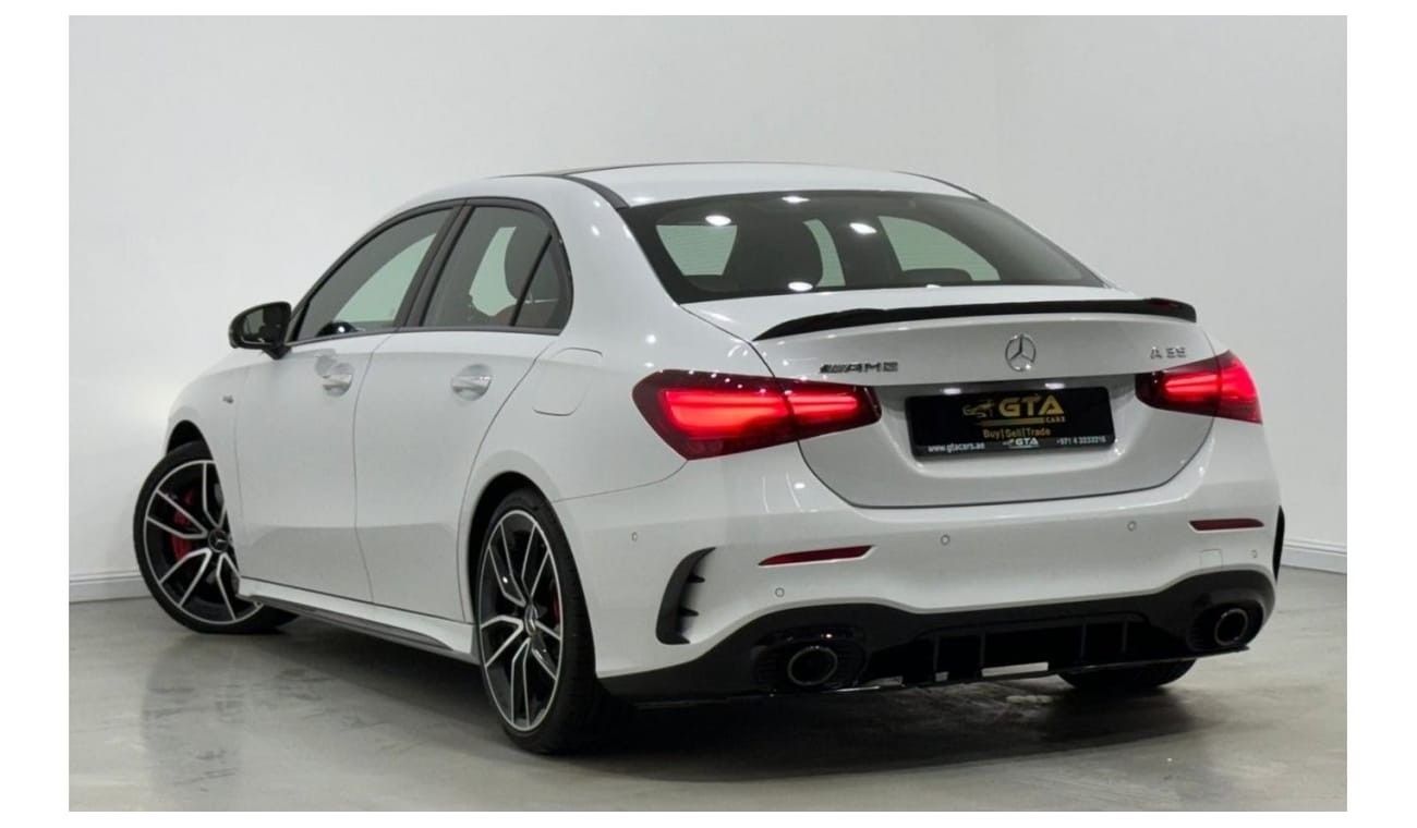 مرسيدس بنز A 35 AMG 2024 Mercedes A35 AMG Aerodynamic kit, Jan 2029 Mercedes Warranty, Excellent Condition, GCC