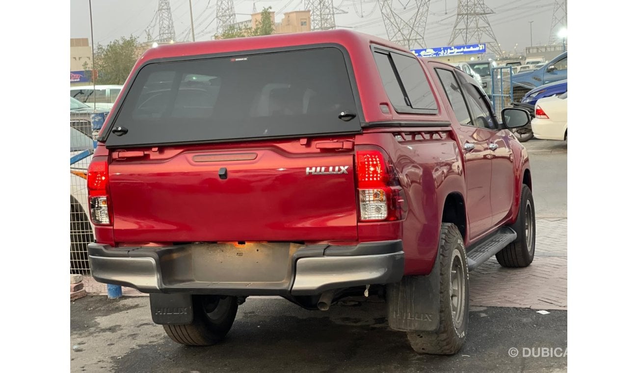 تويوتا هيلوكس Toyota Hilux model 2019 maroon color manual gear for sale form Humera motors car very clean and good