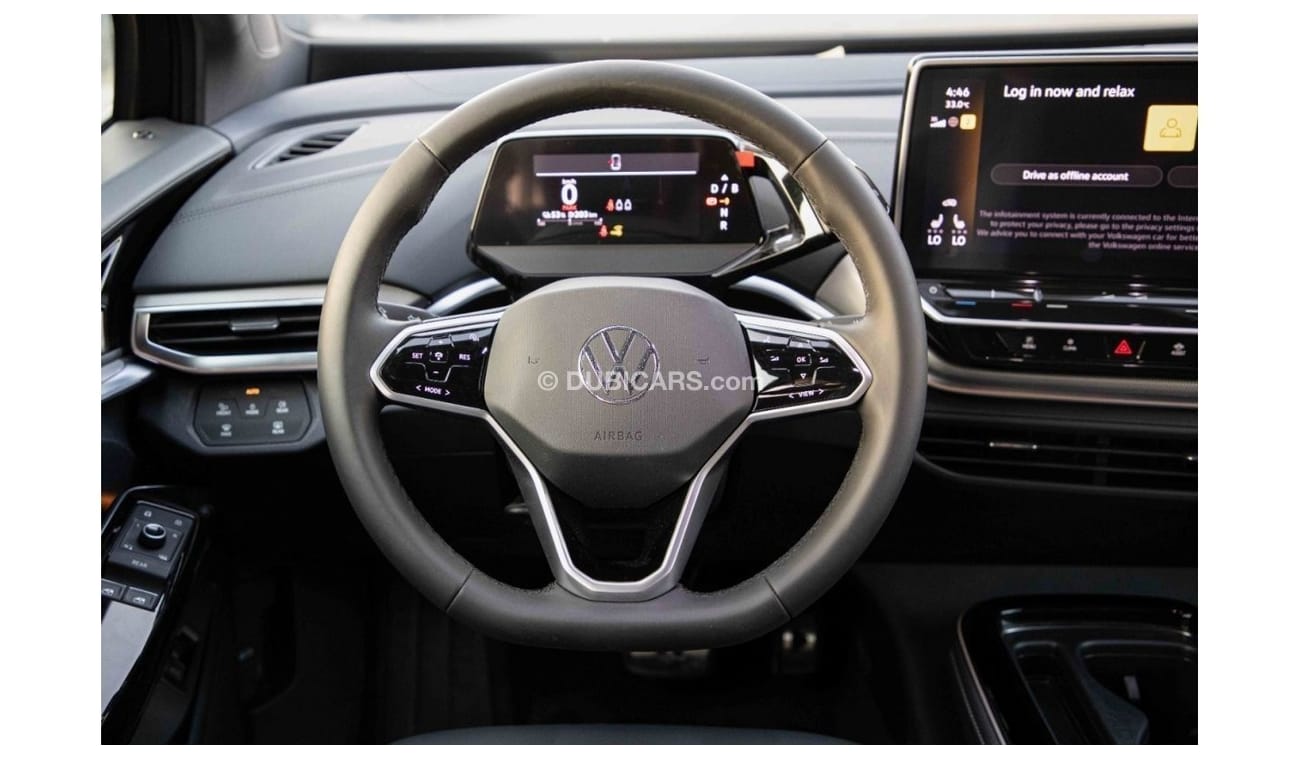 Volkswagen ID.4 2022 Volkswagen ID4 Pro 20" Fixed Panoramic Roof - Without HUD - with 360CAM E AT - Blue inside blac