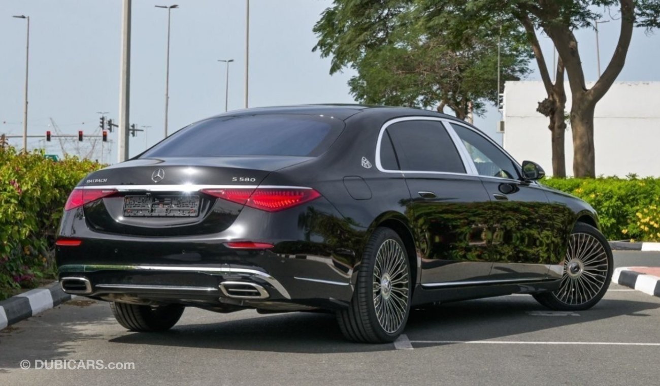 مرسيدس بنز S580 Maybach Mercedes-Benz S580 Maybach VIP Seats | Fully Loaded REAR AXLE STEERING, 5 Years Warranty, 3 Years Co