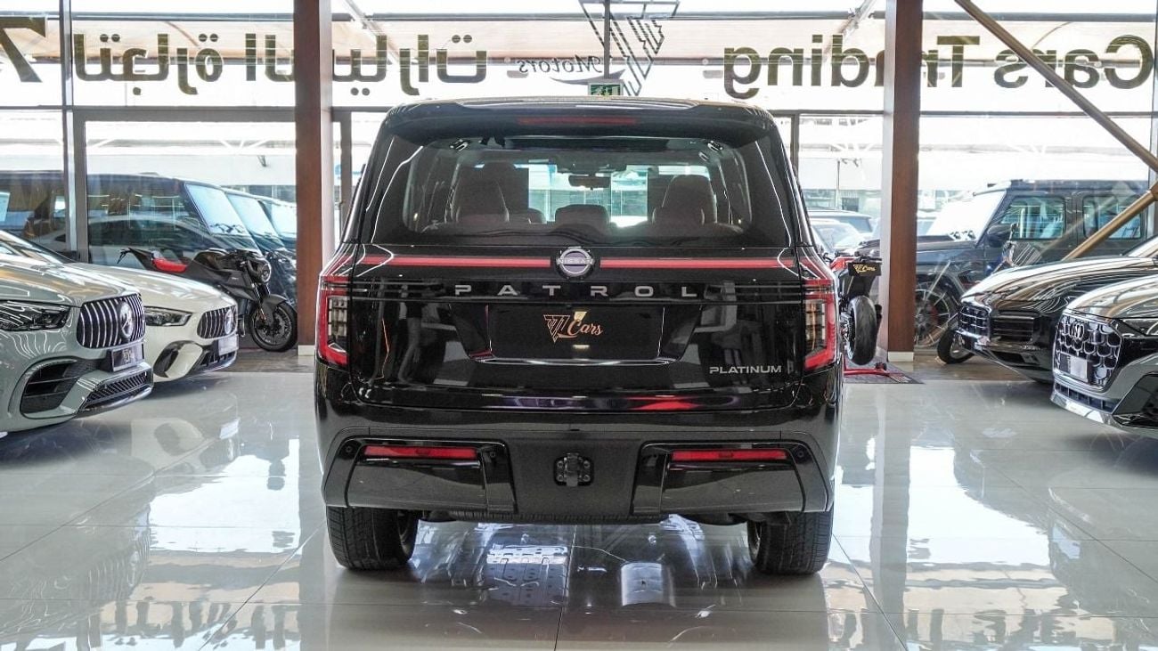 Nissan Patrol LE PLATINUM CITY 2026 INTERIOR RED