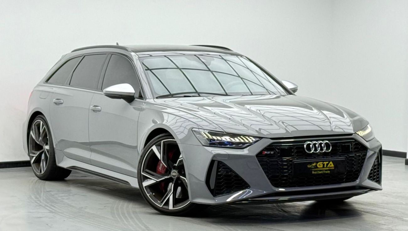 أودي RS6 Avant TFSI quattro 4.0L 2021 Audi RS6 Quattro, 2025 Audi Warranty + Service Pack, Full Audi Service 