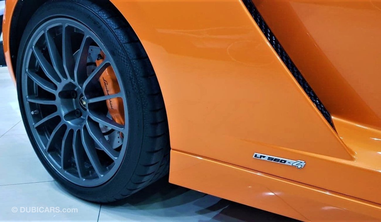 لمبرجيني جاياردو ONE OF 201 CAR AROUND THE WORLD THE SPECIAL EDITION OF THE GALLARDO LP-560-4 BICOLORE SERIE SPECIALE