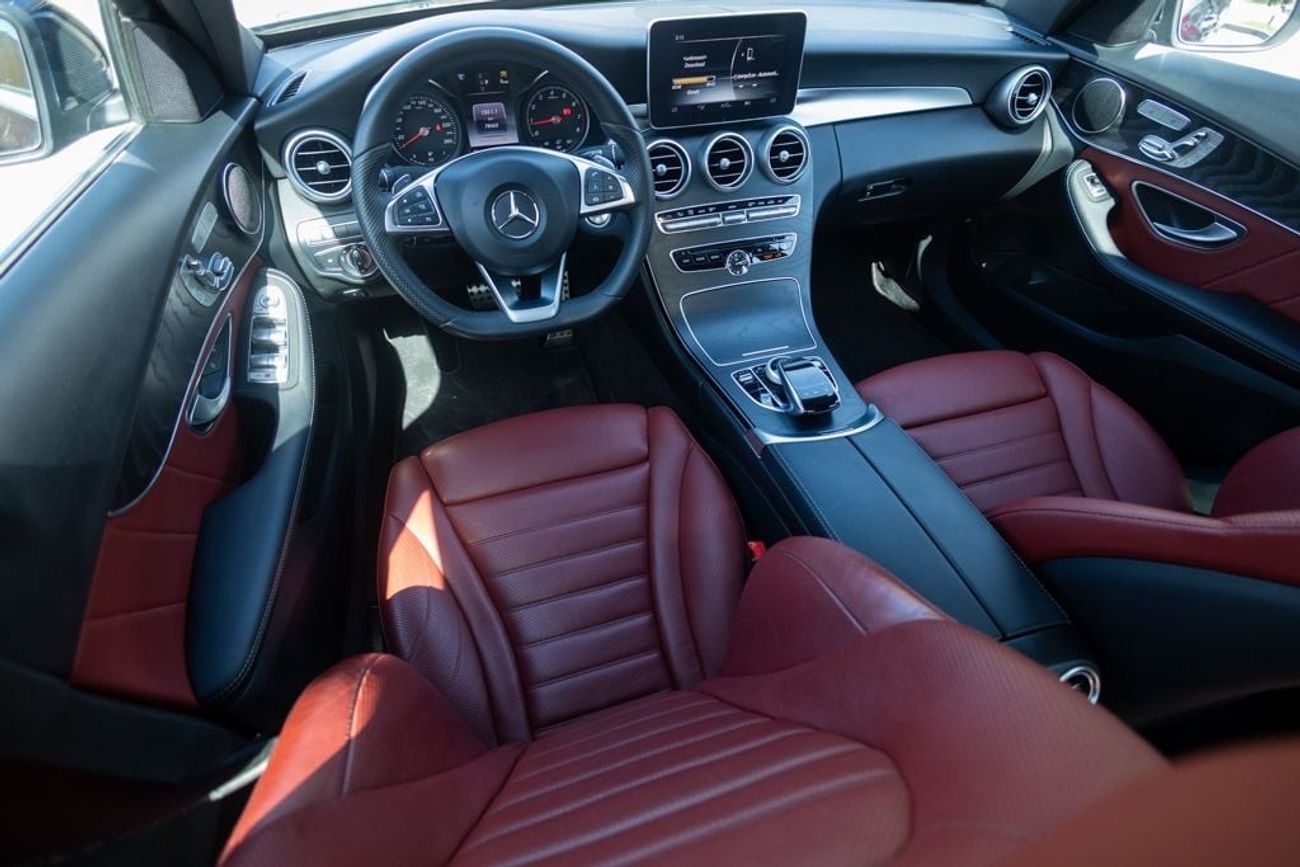 Mercedes-Benz C 200 Mercedes-Benz C200 2018 GCC under Warranty with Flexible Down-Payment.