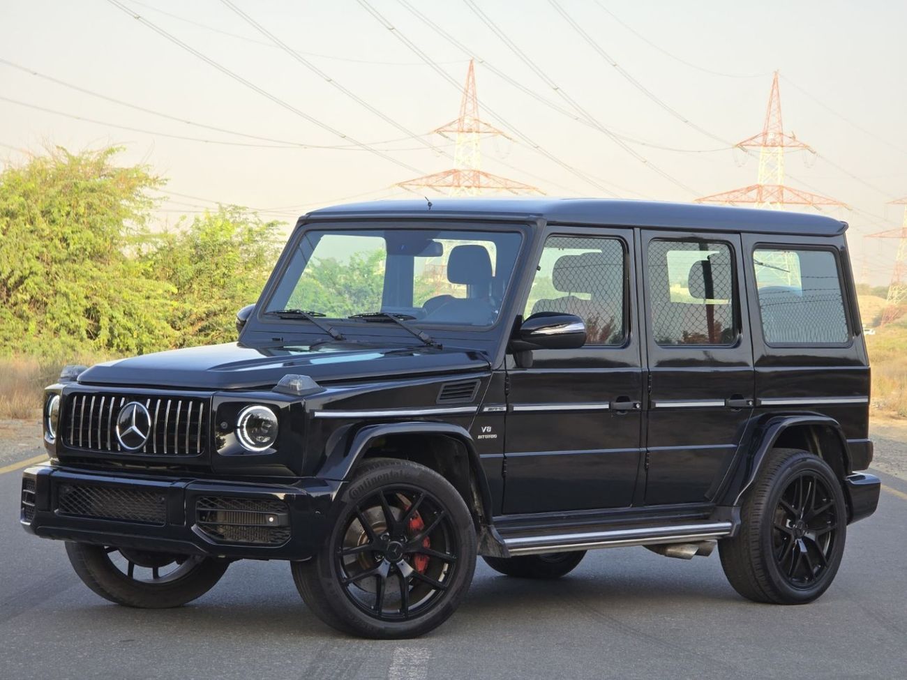 مرسيدس بنز G 63 AMG Std 5.5L MERCEDES G-63 AMG 2013 GCC BODYKIT MODEL 2020 GOOD CONDITION INSIDE OUT SIDE