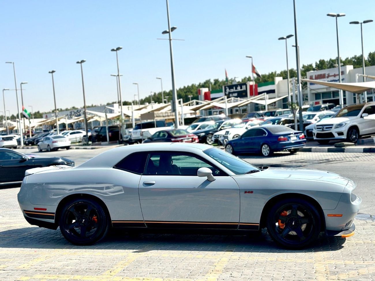 Dodge Challenger R/T 5.7L (370 HP) | Monthly 1250/- | 0% DP | Fog Lights | Fabric Seats | # 93872