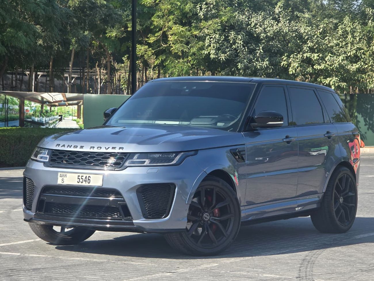 Land Rover Range Rover Sport Supercharged 5.0L RANGE ROVER 2019 US // BODY KIT SVR INSIDE & OUT SIDE // PERFECT CONDITION