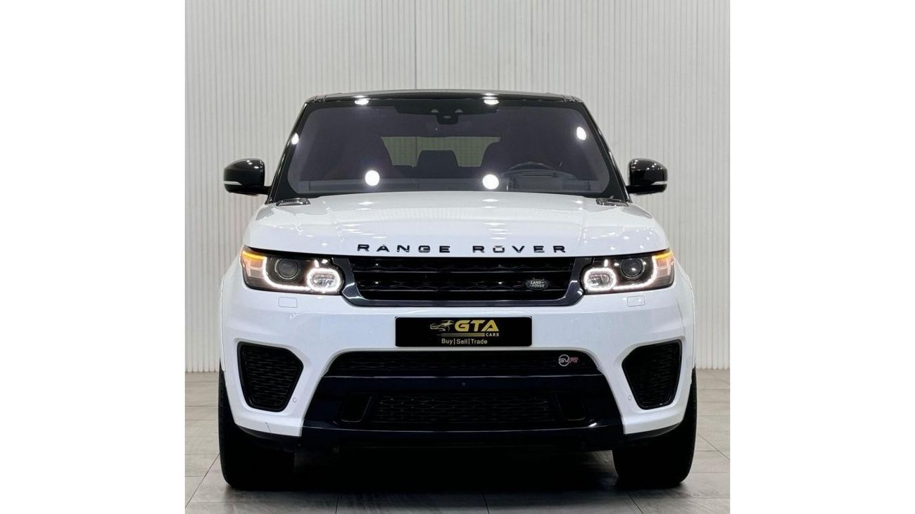Land Rover Range Rover Sport 2017 Range Rover Sport SVR, Warranty, Service History, Full Options, Low Kms, GCC Specs