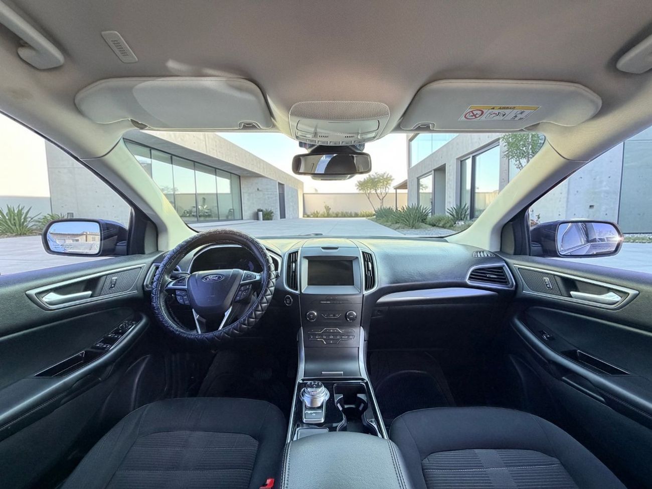 Ford Edge FORD EDGE 2.0L V4 ECOBOOST V4 A/T | 2019 | GCC SPECS | BLACK EXTERIOR | AED 640 per month