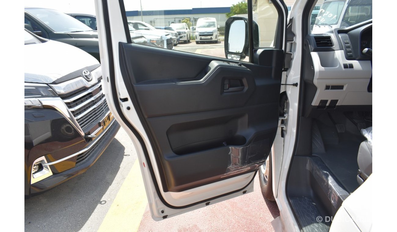 Toyota Hiace 2022 - HIGH ROOF 3.5L-GL, V6 - MT - 13STR - BLK BUMP (FOR EXPORT ONLY)