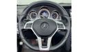 Mercedes-Benz E 350 Std 2013 Mercedes-Benz E350 Convertible, Full Mercedes History, Low kms, GCC