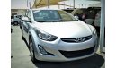 Hyundai Elantra 2015 SILVER GCC NO ACCIDENT PERFECT