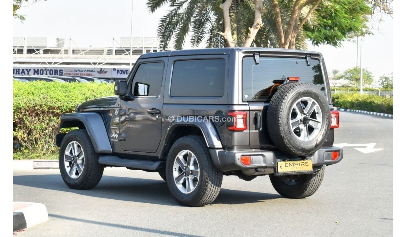 Used JEEP WRANGLER SAHARA / 2021 / GCC / Under warranty until 2026