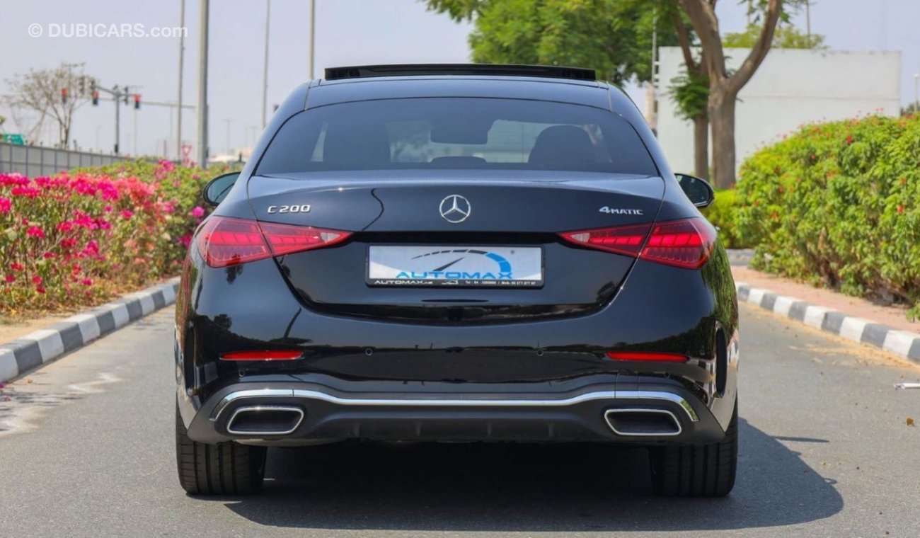 Mercedes-Benz C200 BABY S CLASS” 4MATIC , GCC , 0Km , With 3 Years or 100K Km Warranty