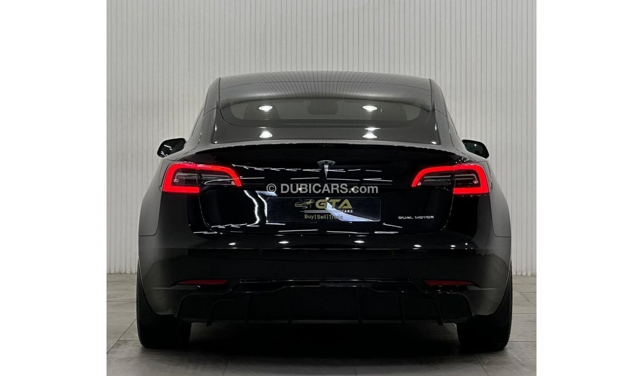 تسلا موديل 3 2021 Tesla Model 3 Long Range Dual Motor, Sep 2029 Battery Drive Unit Warranty, Autopilot, GCC