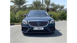 مرسيدس بنز S 560 Std موديل 2018 امريكي بدون حوادث 8 سلندر ماشية 81000km