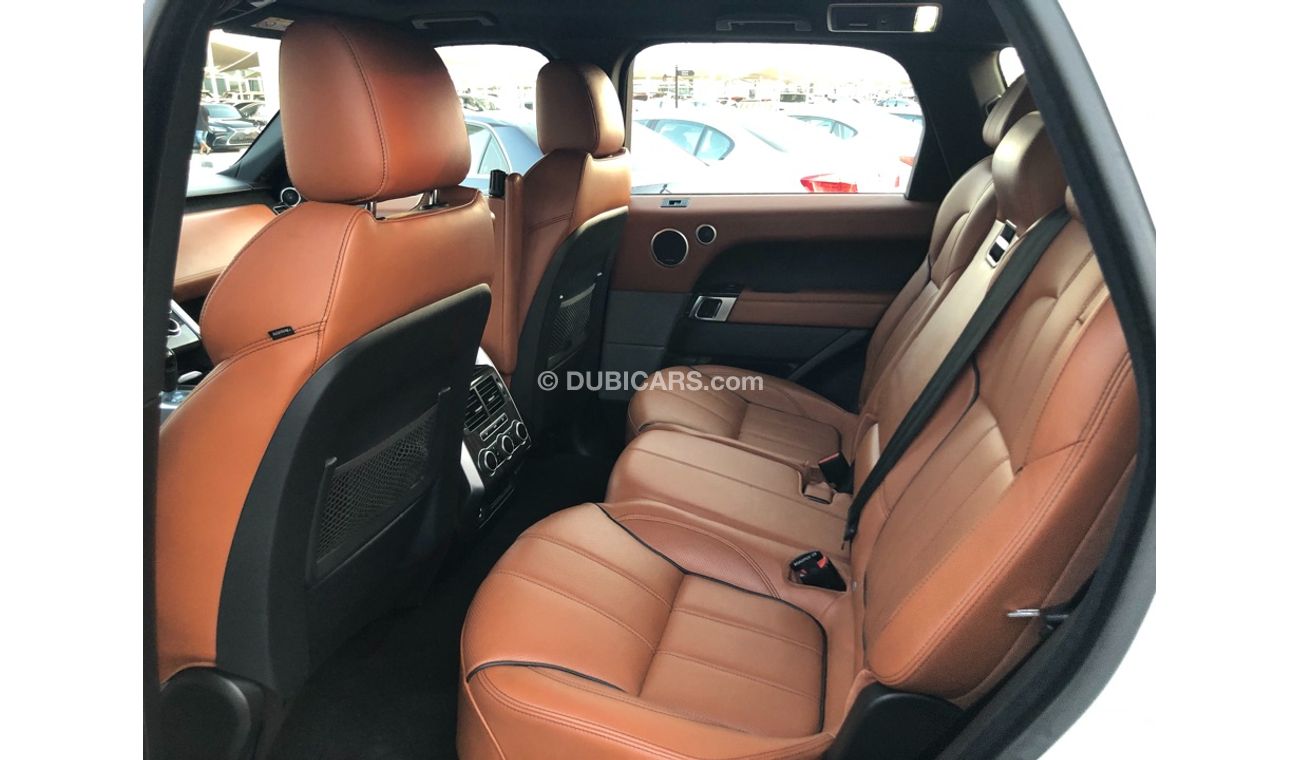 Land Rover Range Rover Sport Rang Rover sport super charge kit SVR model 2014 GCC car perfect condition full option V8