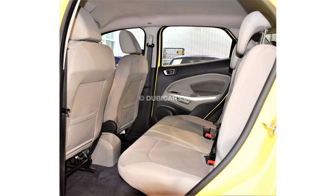 Ford EcoSport Amazing Ford Eco Sport 2015 Model!! in Yellow Color! GCC Specs