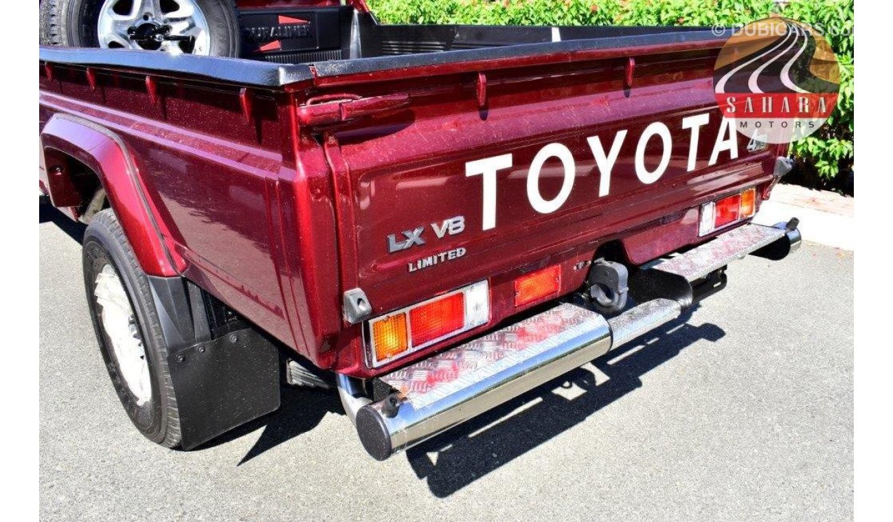 Toyota Land Cruiser Pick Up 79 SINGLE CAB PICKUP  LX LIMITED V8 4.5L  DIESEL