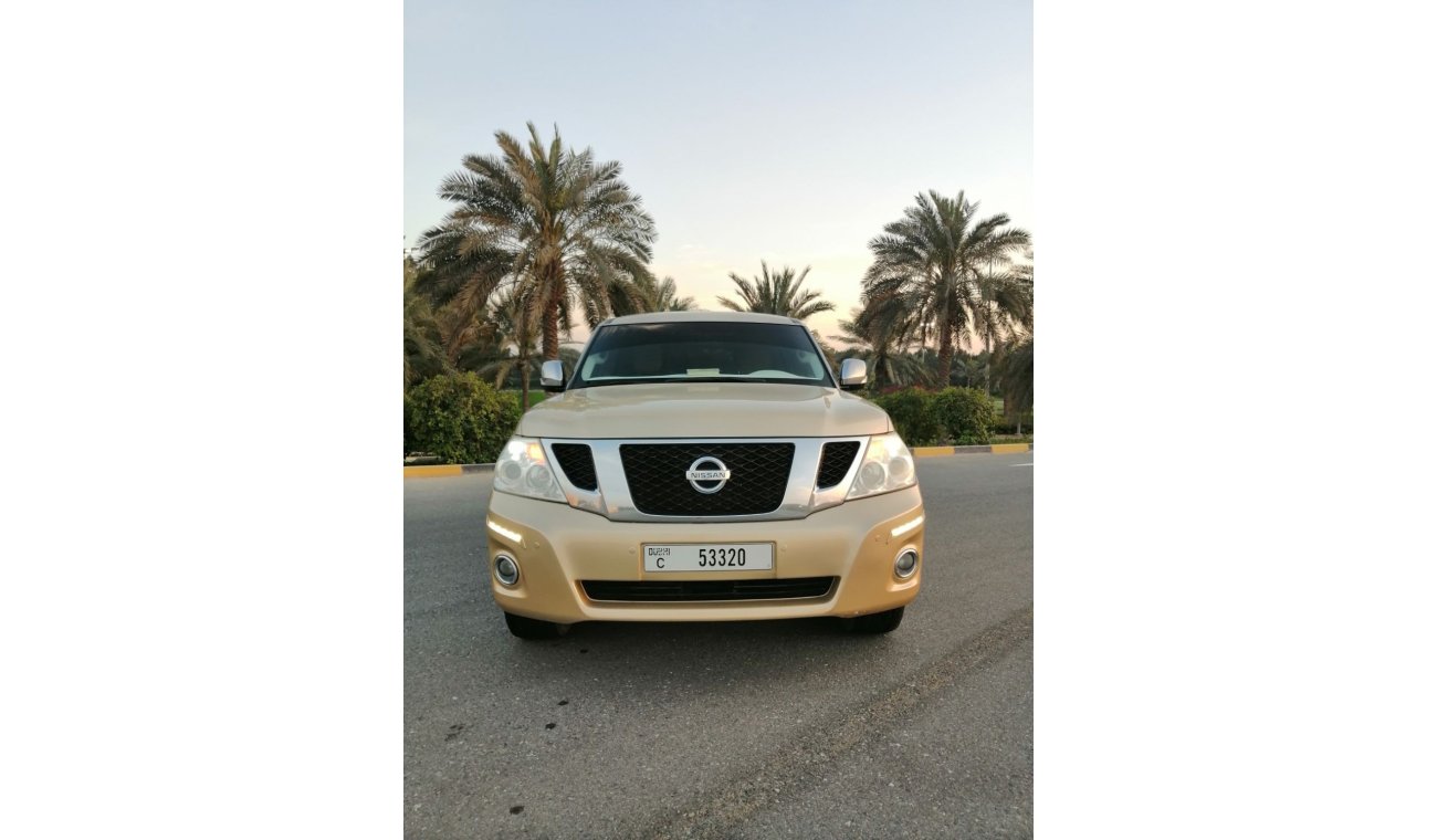 نيسان باترول Nissan Patrol 2010 The big engine is in very good condition