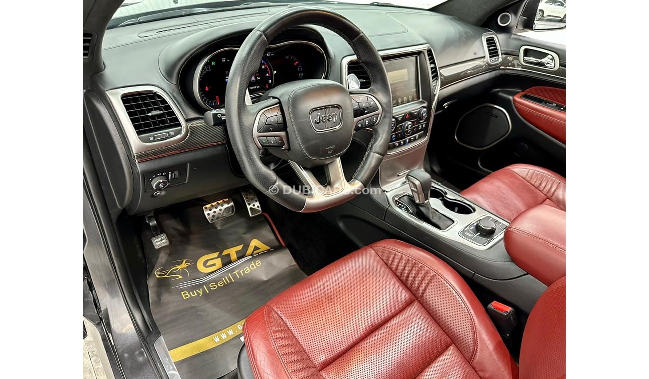 Jeep Grand Cherokee 2017 Jeep Grand Cherokee SRT, Full Jeep Service History, Warranty GCC Specs