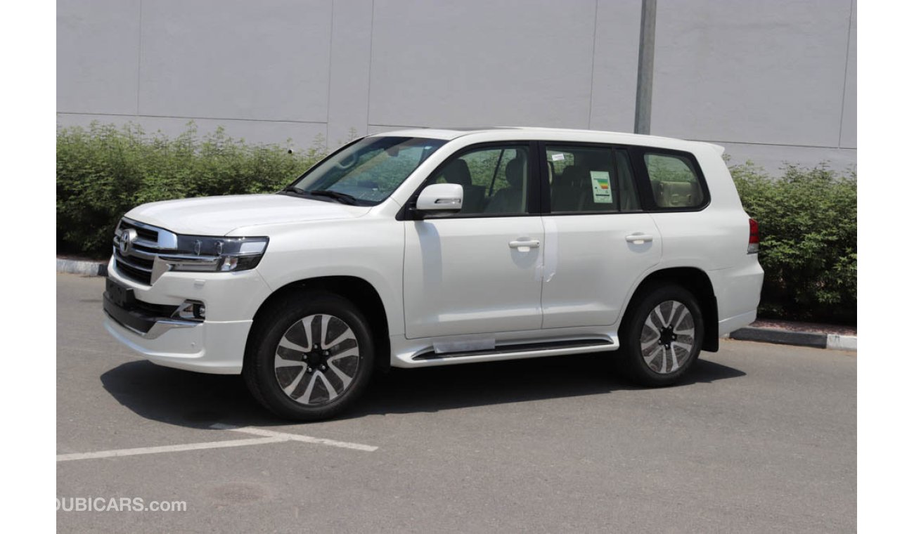 Toyota Land Cruiser GXR 4.6l Petrol Grand Touring Automatic 8 seater for Export/2019 Model/White inside Beige-Call now