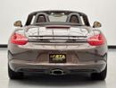 Porsche 718 Boxster 2013 Porsche Boxster Cabriolet, Super Clean, Excellent Condition