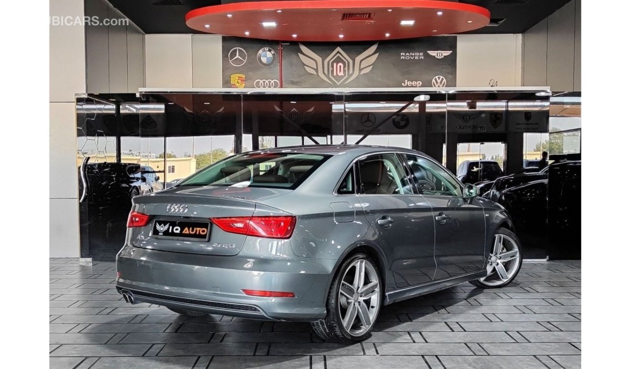 Audi A3 40 TFSI S-Line AED 2,000  P.M  | 2015 AUDI A3 1.8L S-LINE  40 TFSI | SUNROOF | GCC