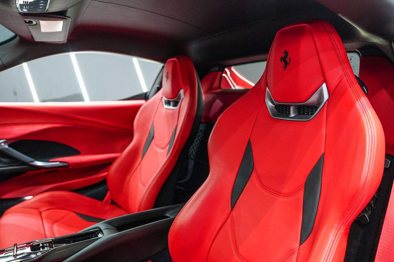 Ferrari 296 GTB 3.0T V6 PHEV Carbon Fiber Interior, Passenger Display, Dealer Warranty + Service!!