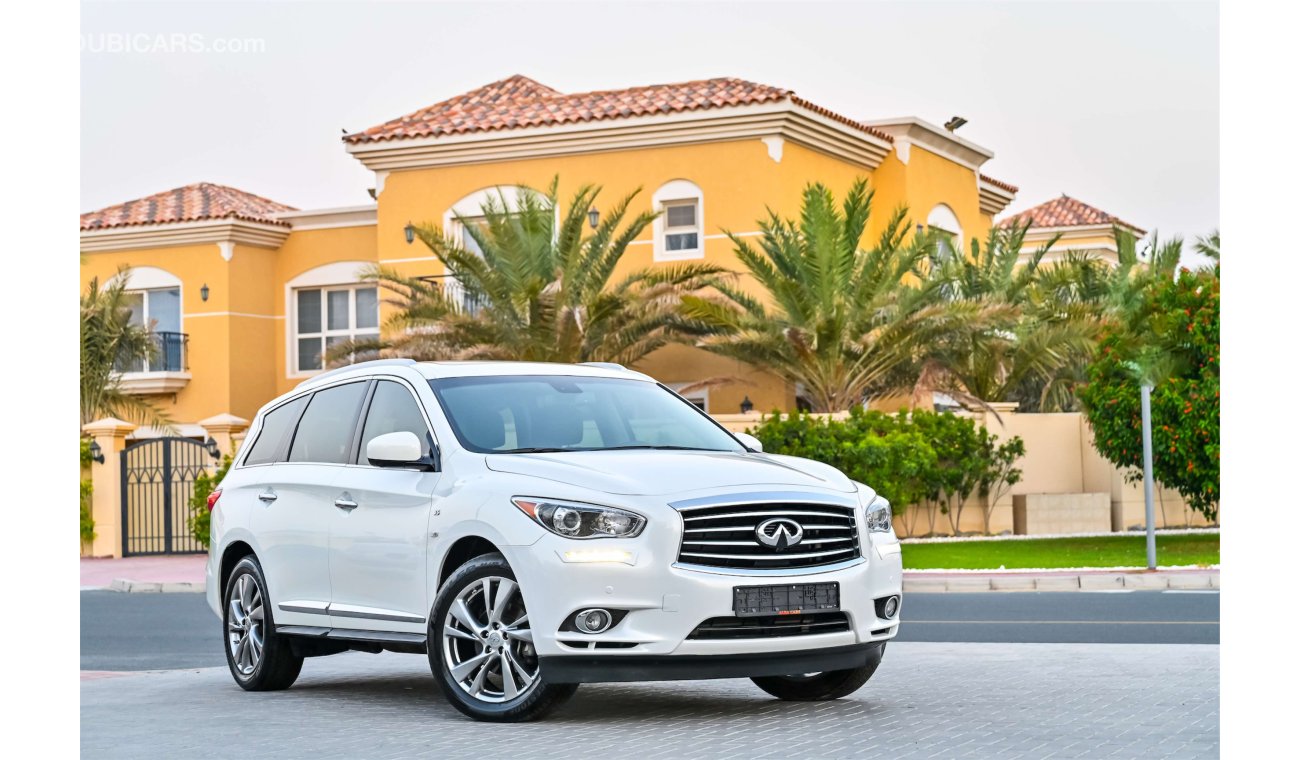 Infiniti QX60 | 1,351 P.M | Low Mileage | 0% Downpayment | Full Option