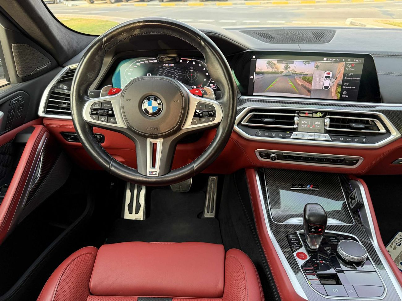 BMW X6 xDrive40i Luxury M Sport Package 3.0L GCC SPEC UNDER WARRANTY AND SERVICE CONTRACT