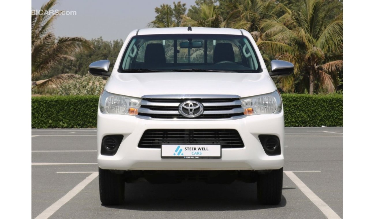 تويوتا هيلوكس GL GL 2016 | TOYOTA HILUX GL - 4X4 - D/C - A/T 2.7L  - PETROL - WITH GCC SPECS AND EXCELLENT CONDITI