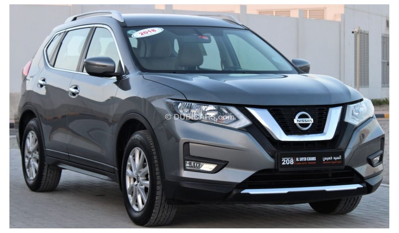 نيسان إكس تريل نيسان اكس تريل 2018 خليجي رقم 2 فورويل بحالة ممتازة بدون حوادث نظيفه جدا من الداخل والخارج