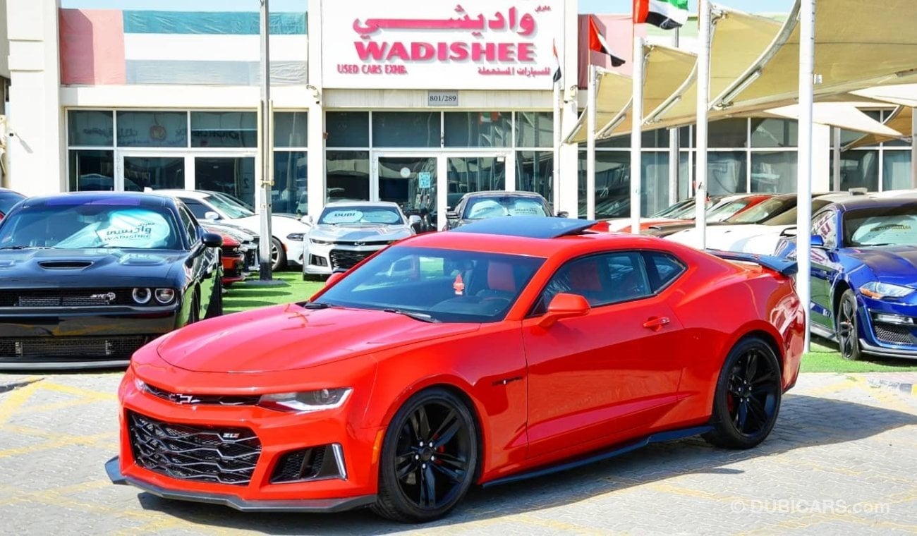 شيفروليه كامارو Camaro RS V6 3.6L 2017/SunRoof/Leather Interior/ZL1 Kit/ Excellent Conditon