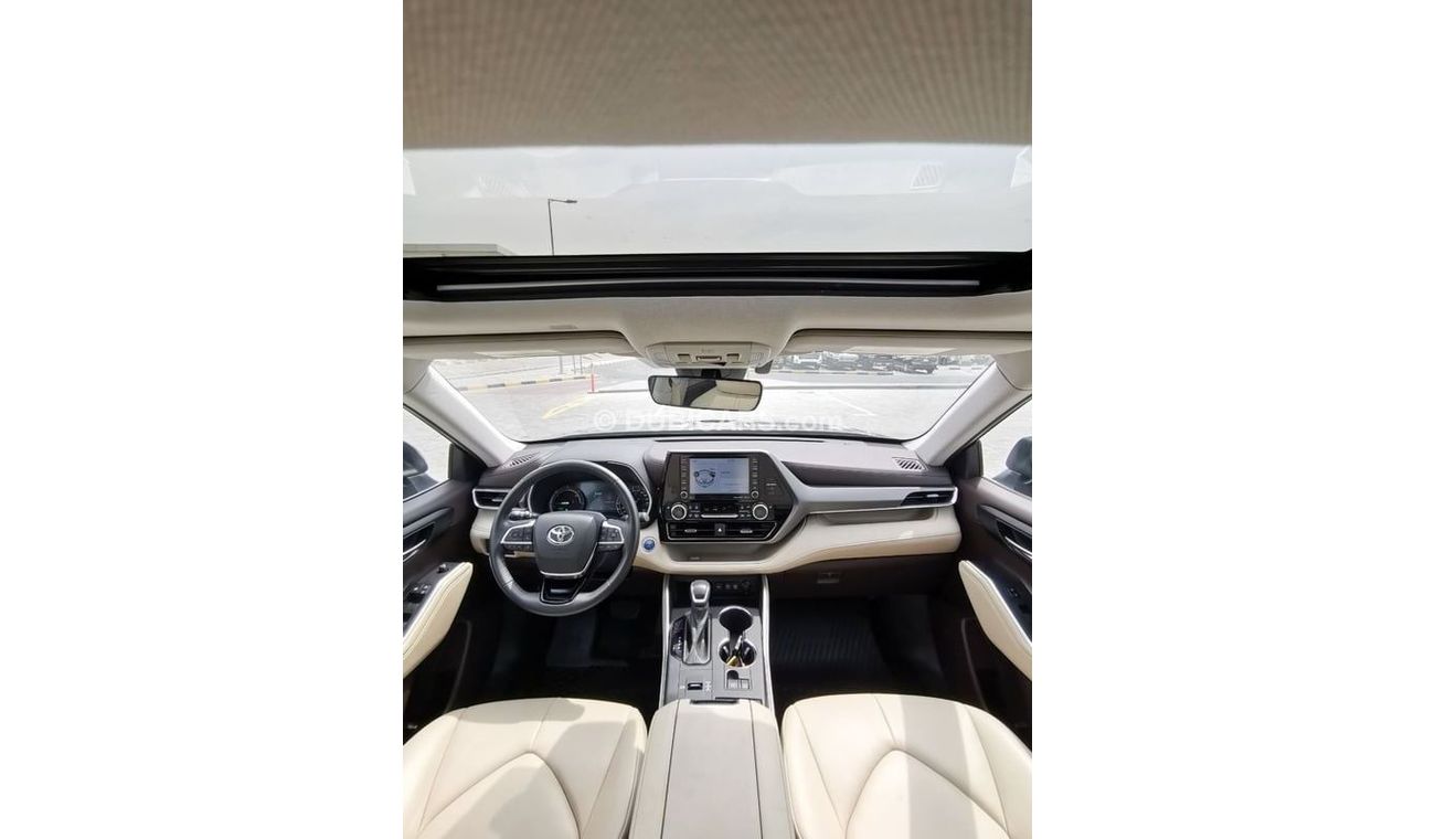 تويوتا هايلاندر Toyota Highlander XLE ( Hybrid  ) - 2021 - Dark Brown