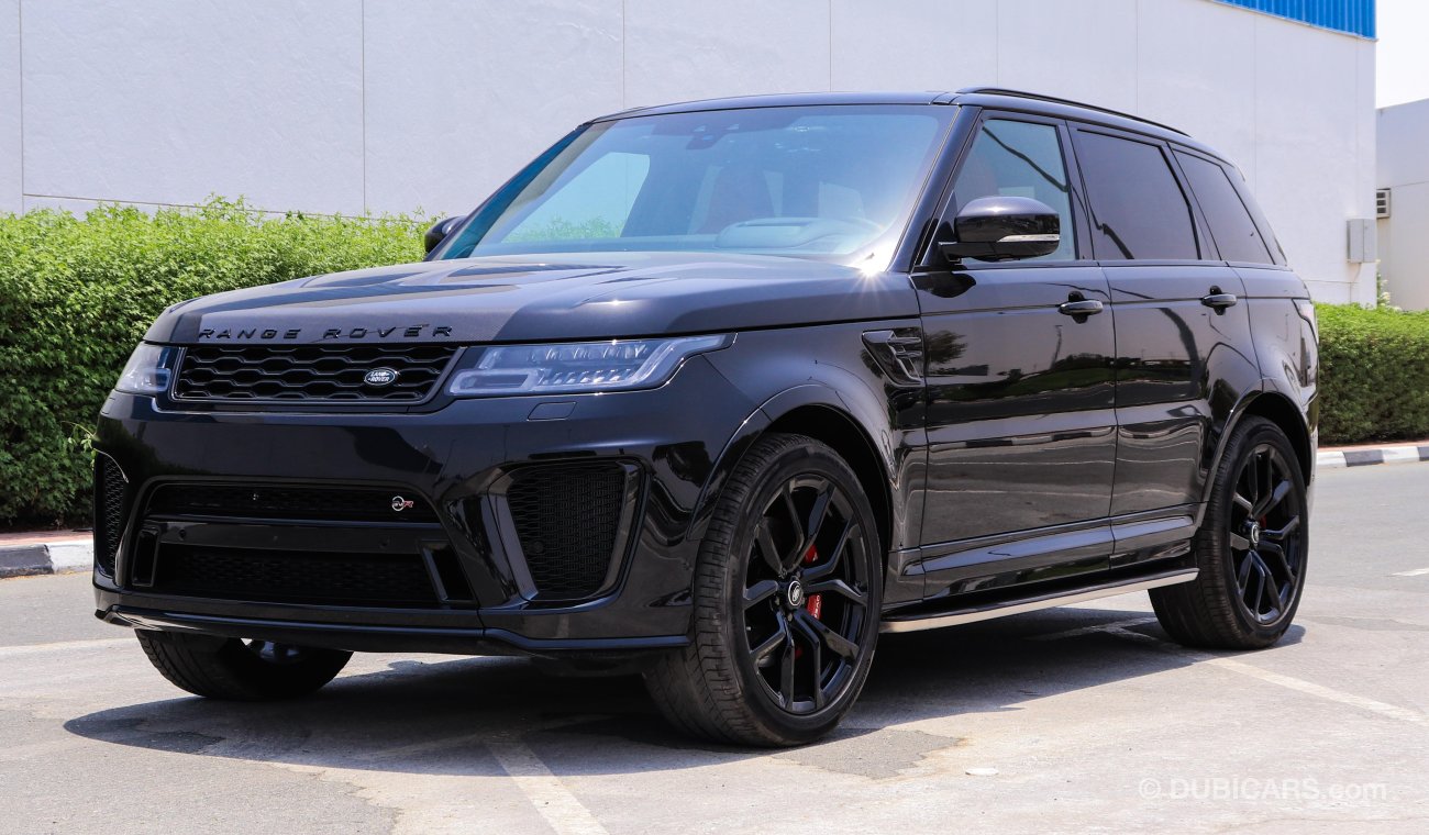 Land Rover Range Rover Sport SVR SVR 5.0L V8 full option carbon fiber NEW (warranty service contract) 2020