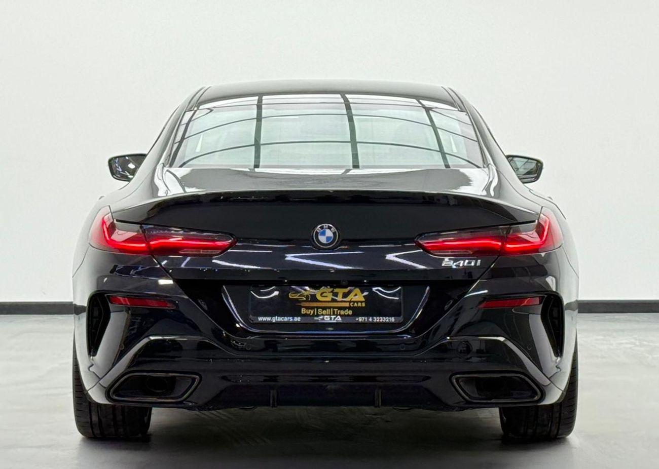 BMW 840i 2023 BMW 840i Gran Coupe M-Sport, 2030 BMW Warranty + Service Pack, Very Low Km, Fully Loaded, GCC