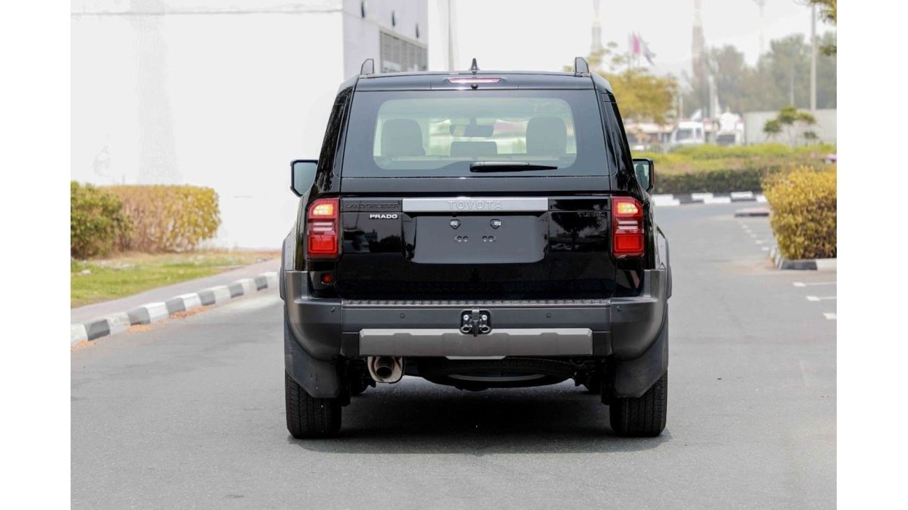 Toyota Prado 2024 Toyota Prado 2.4 TX - Black inside Beige | Export Only