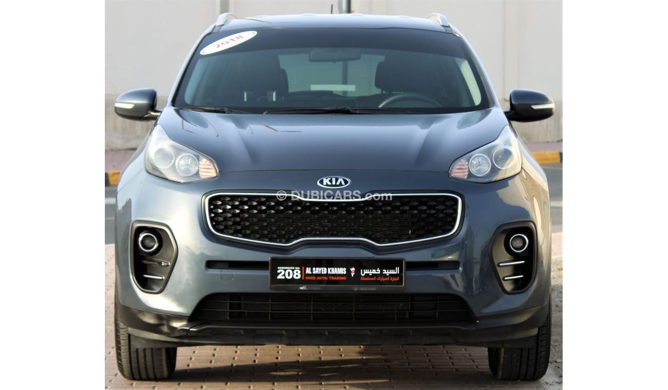 كيا سبورتيج كيا سبورتاج 2018 خليجي 1600 سي سي  بحالة ممتازة بدون حوادث نظيفه جدا من الداخل والخارج