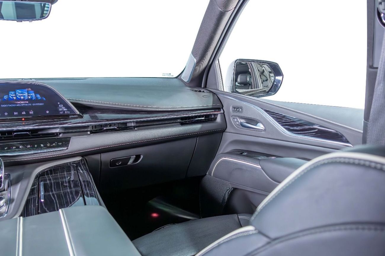 Cadillac Escalade Sport 6.2L AWD 7 Seats-GCC-Al Ghandi Warranty Until 2032-Service Contract Until 2027