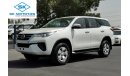 Toyota Fortuner 2.7L Petrol, 17" Tyre, DRL LED Headlights, Power Locks, Fabric Seats, Radio, AUX-USB, (LOT # 807)