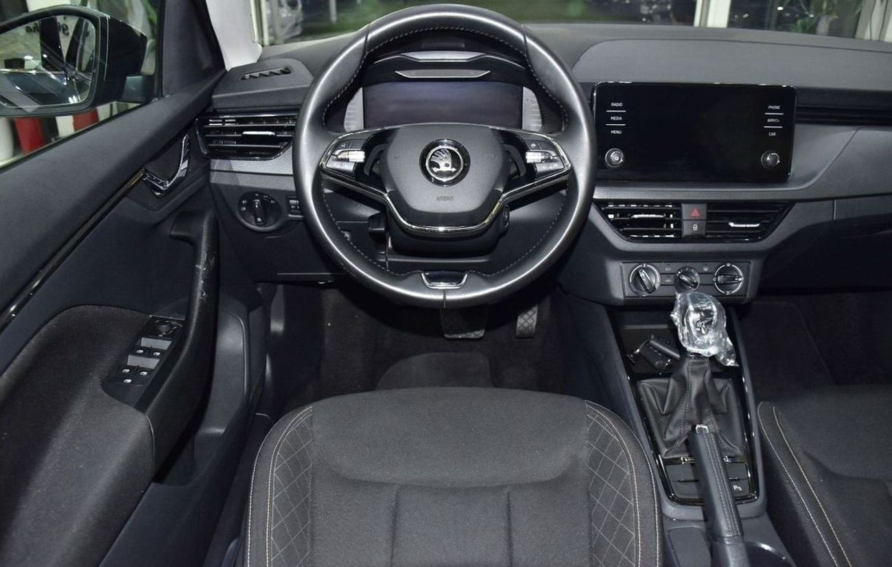 سكودا سكالا EXCELLENT DEAL for our Skoda Scala ( 2022 Model ) in Gray Color GCC Specs