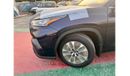 Toyota Highlander GLE Toyota Highlander 2022 Dark Blue Color 2.5L petrol/Hybrid Awd with RADAR