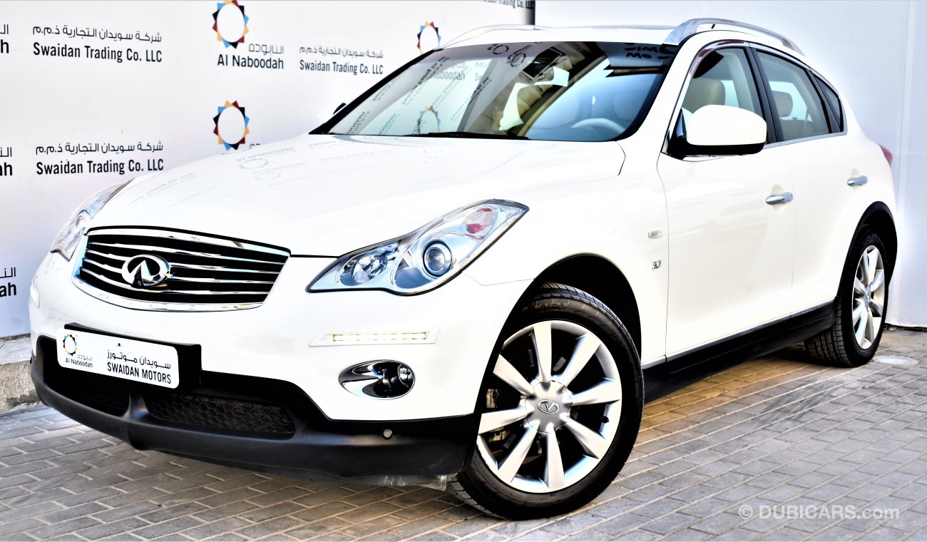 إنفينيتي QX50 3.7L V6 LUXURY 2015 GCC DEALER WARRANTY