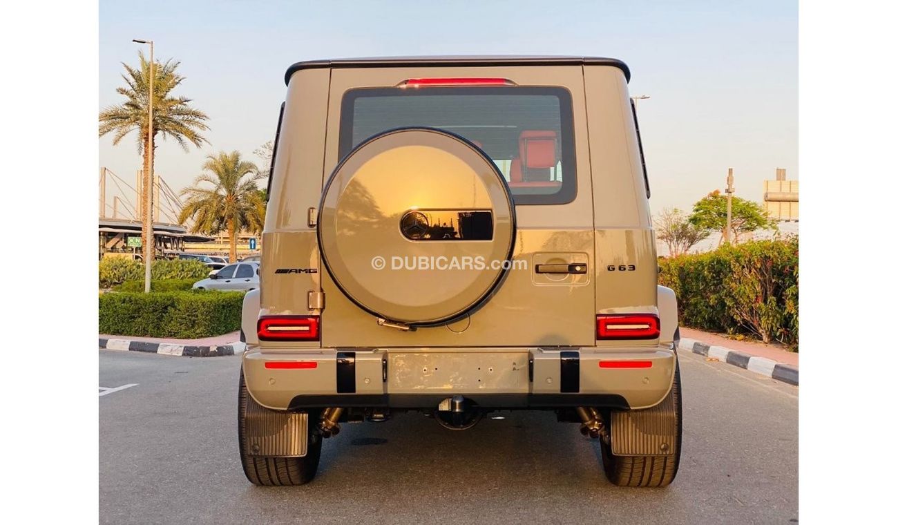 Mercedes-Benz G 63 AMG GCC SPEC UNDER WARRANTY AND SERVICE CONTRACT