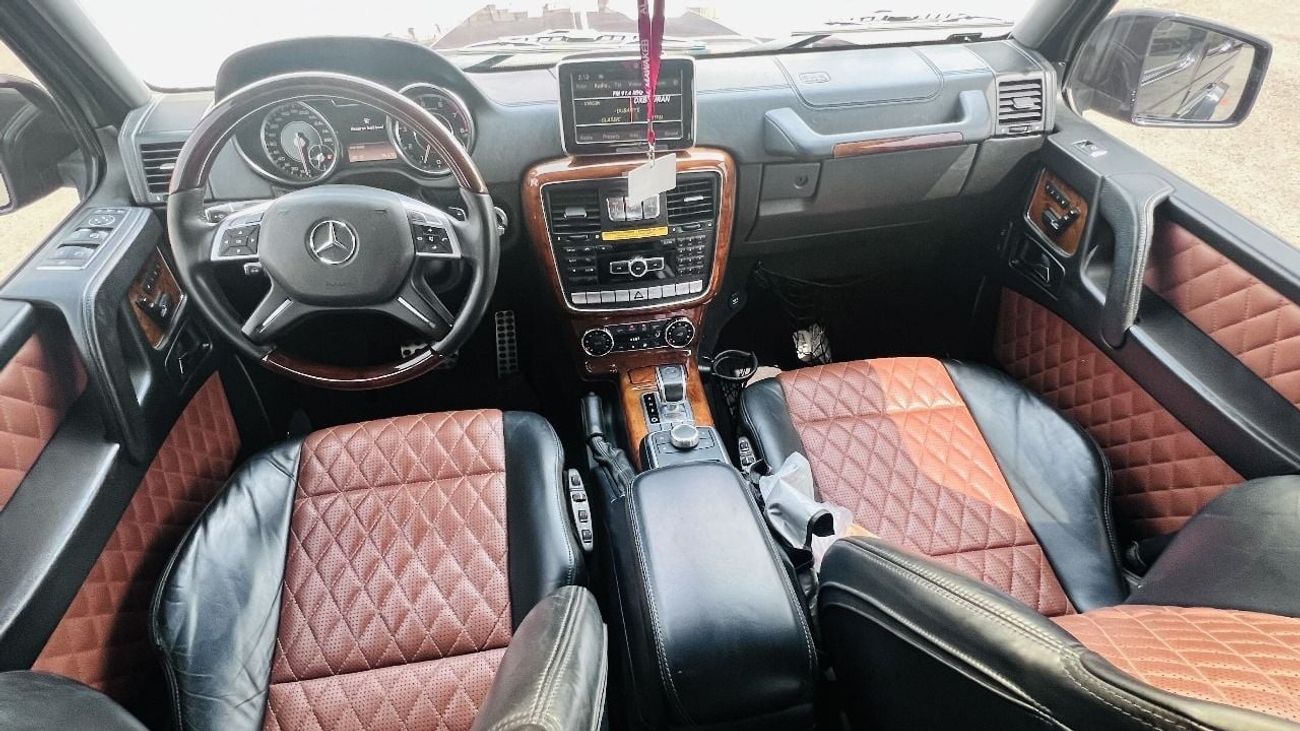 مرسيدس بنز G 63 AMG FULL SERVICE HISTORY | MERCEDES G 63 AMG 2013 | GCC | ORIGINAL PAINT | NO ACCIDENTS