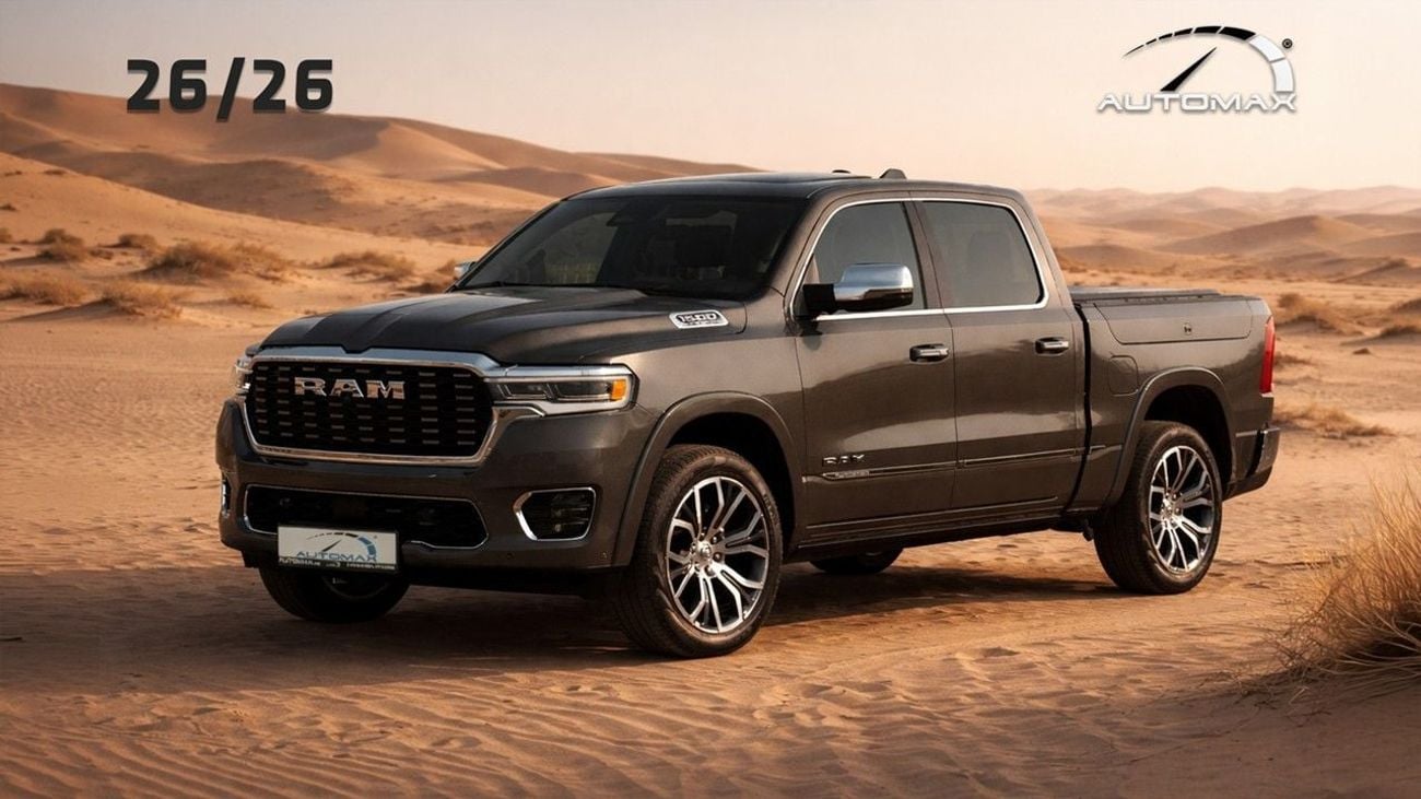 RAM 1500 (For Export , НА ЭКСПОРТ) PY 26/26 TUNGSTEN SST H.O 3.0TT GCC Без пробега