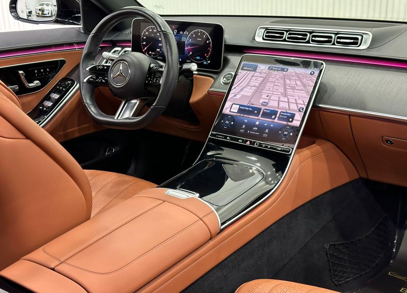 مرسيدس بنز S 500 2023 Mercedes Benz S500 4MATIC, Warranty, Fully Loaded, Low Kms, GCC