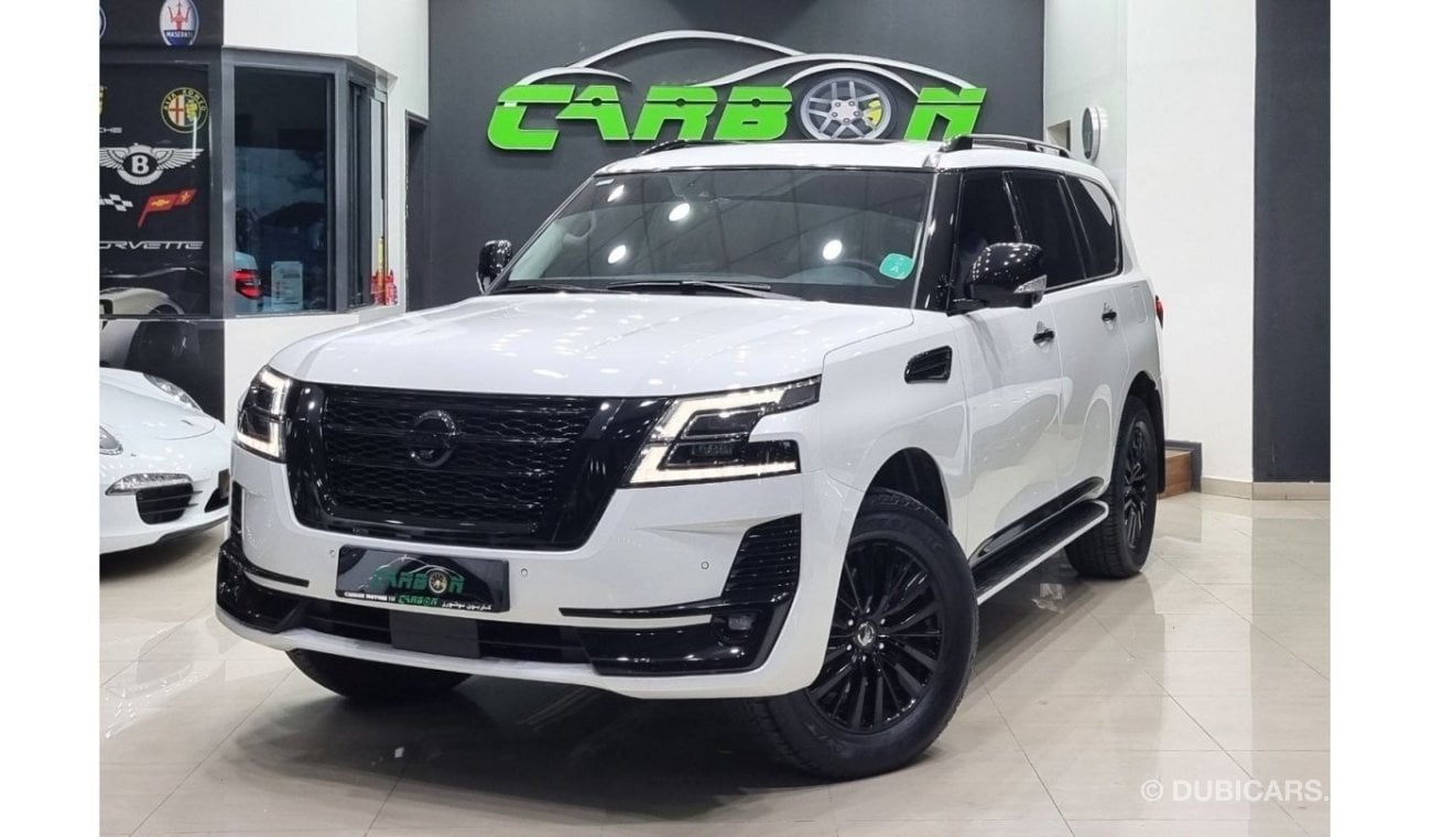 Nissan Patrol NISSAN PATROL SE PLATINUM CITY BLACK EDITION 2021 WITH 34KKM FULL SERVICE HISTORY UNDER AWR WARRANTY